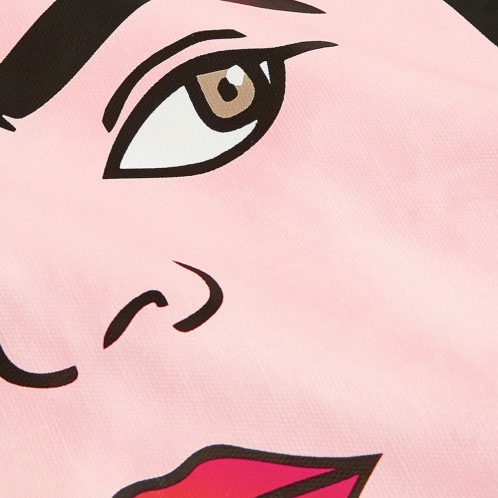 Frida Kahlo painted canvas tote bag - Picture 8 of 8